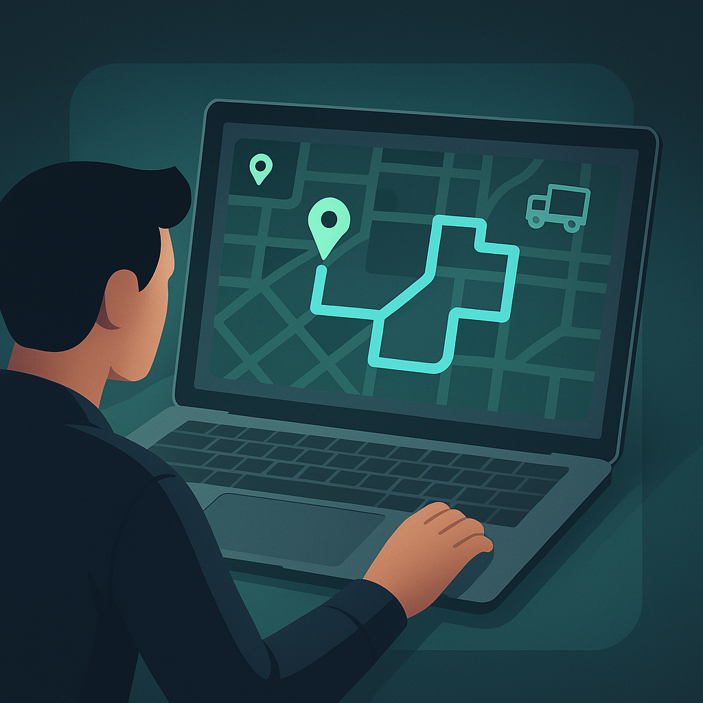 Ruta: imagen de ruta optimizada